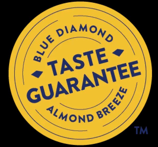 Blue Diamond Taste Guarantee badge