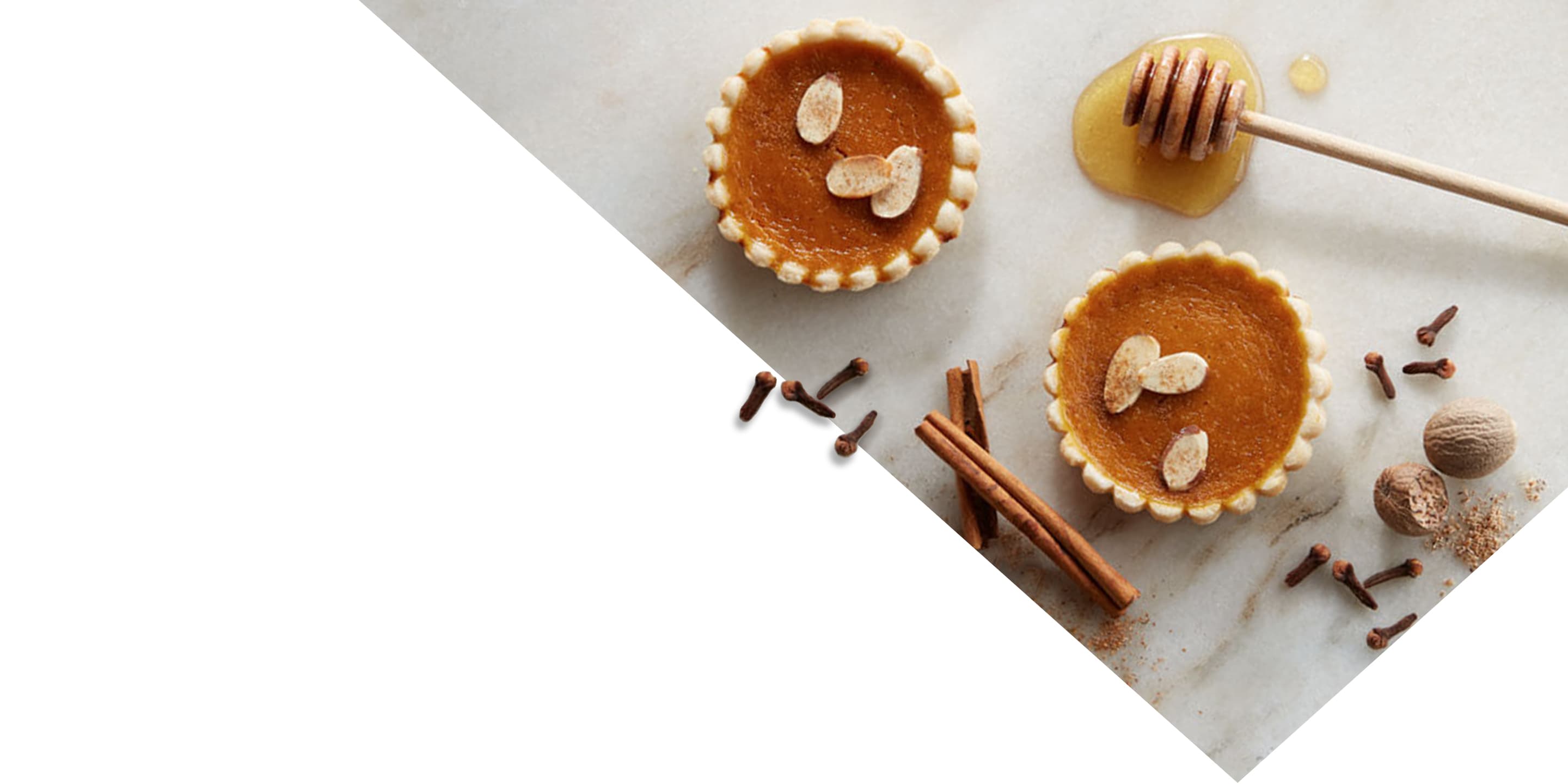 Mini pumpkin tarts