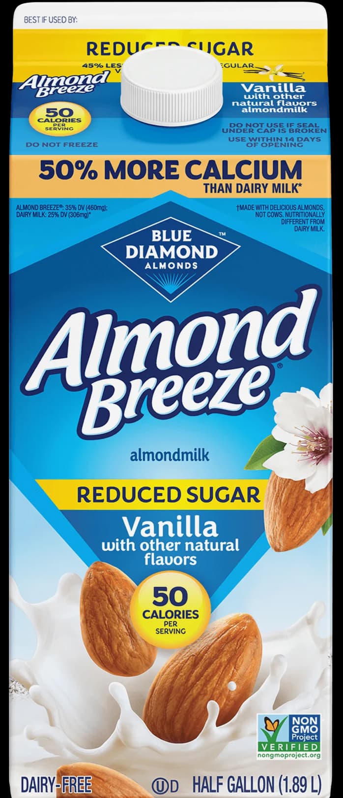 Almond Breeze Reduced Sugar Vanilla Almondmilk